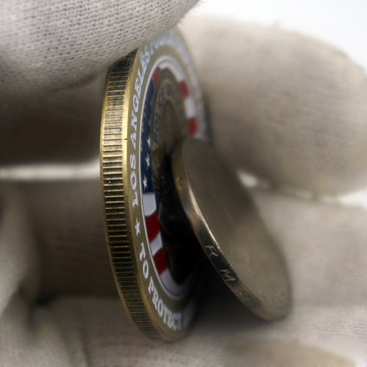 LAPD Los Angeles Police Officer Badge Challenge Coin