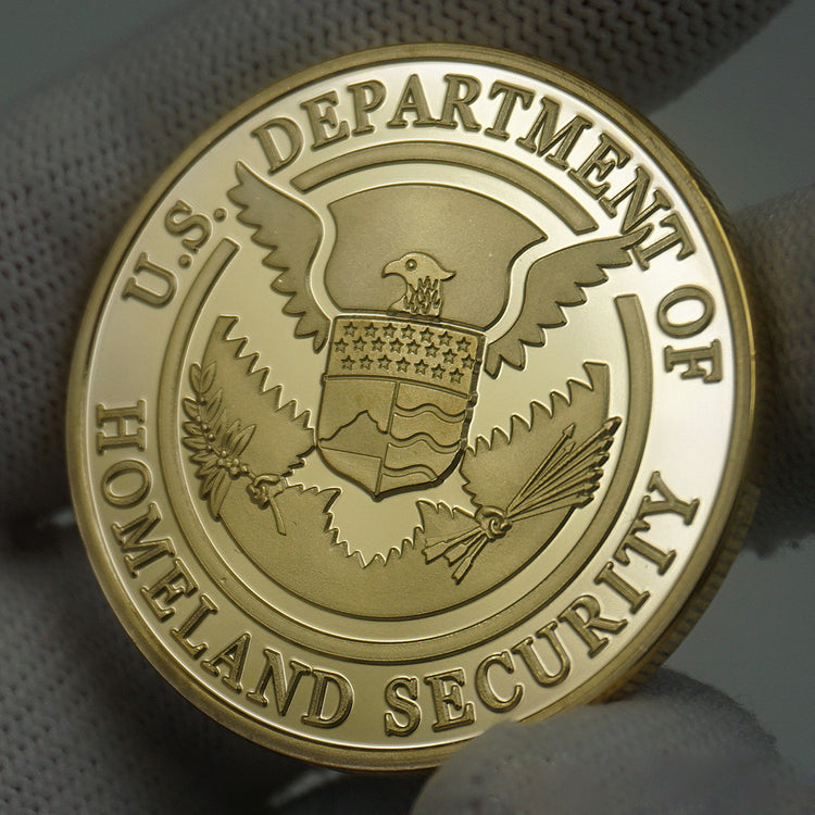 US CBP Border Patrol Agent Badge Challenge Coin
