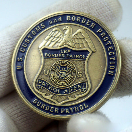 CBP Border Patrol Agent Badge Challenge Coin