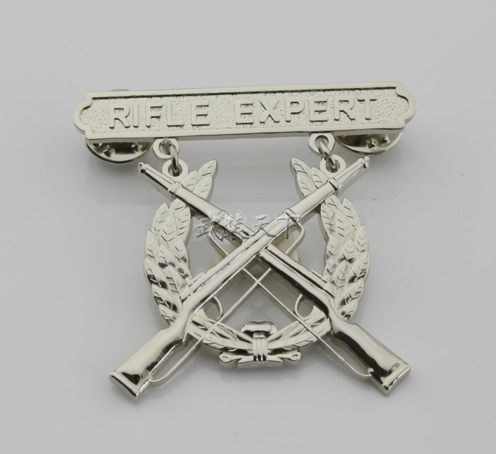 USMC US Marine Corps Rifle Expert Badge Replica Movie Props