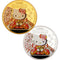 A Pair of Japan Anime Cartoon Kimono Hello Kitty 40th Anniversary Commemorative Coins