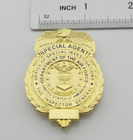 US Department Of Air Force Special Agent Badge Money Clip