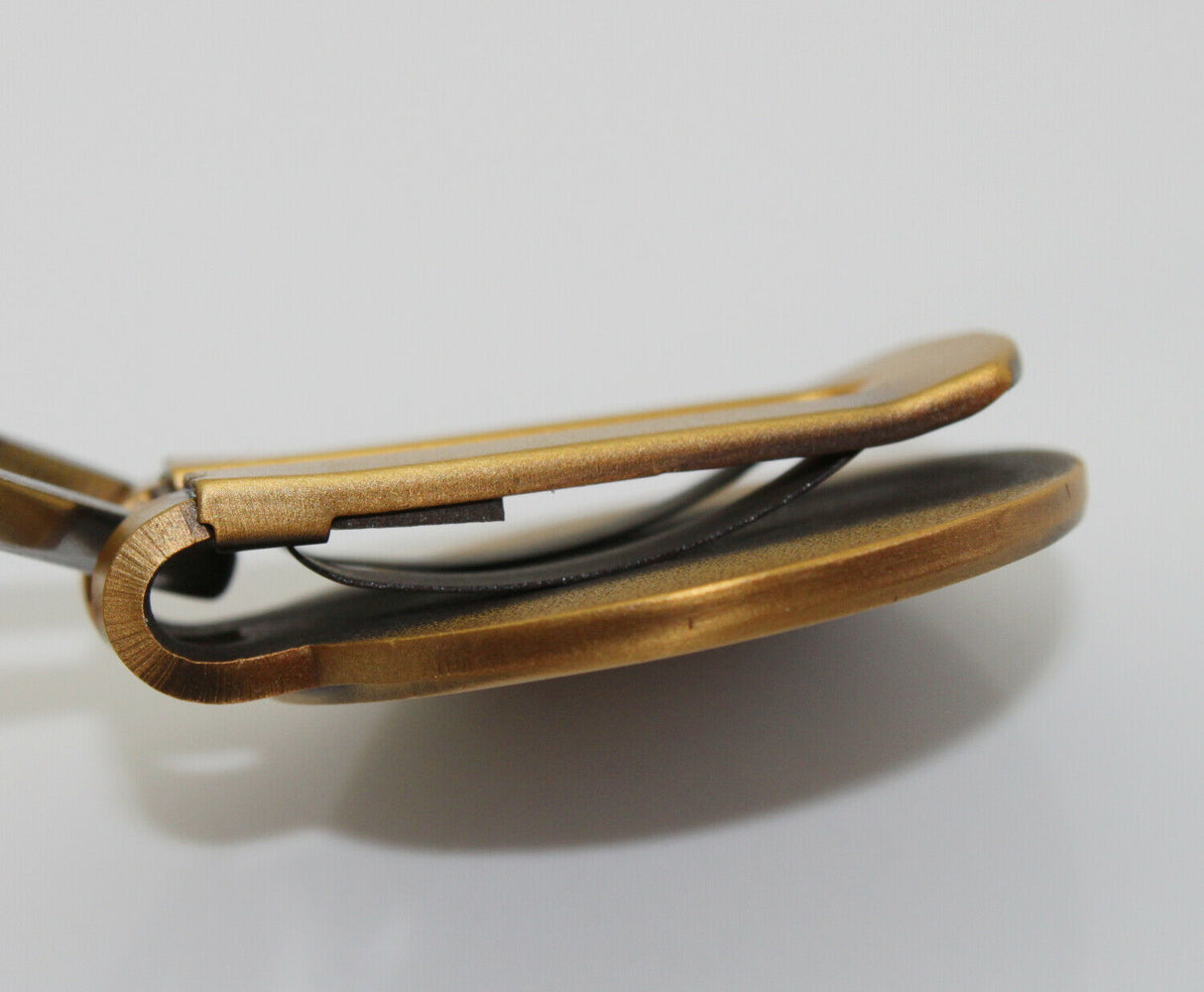 US CIA Badge Solid Copper Pocket Money Clip 1.5"