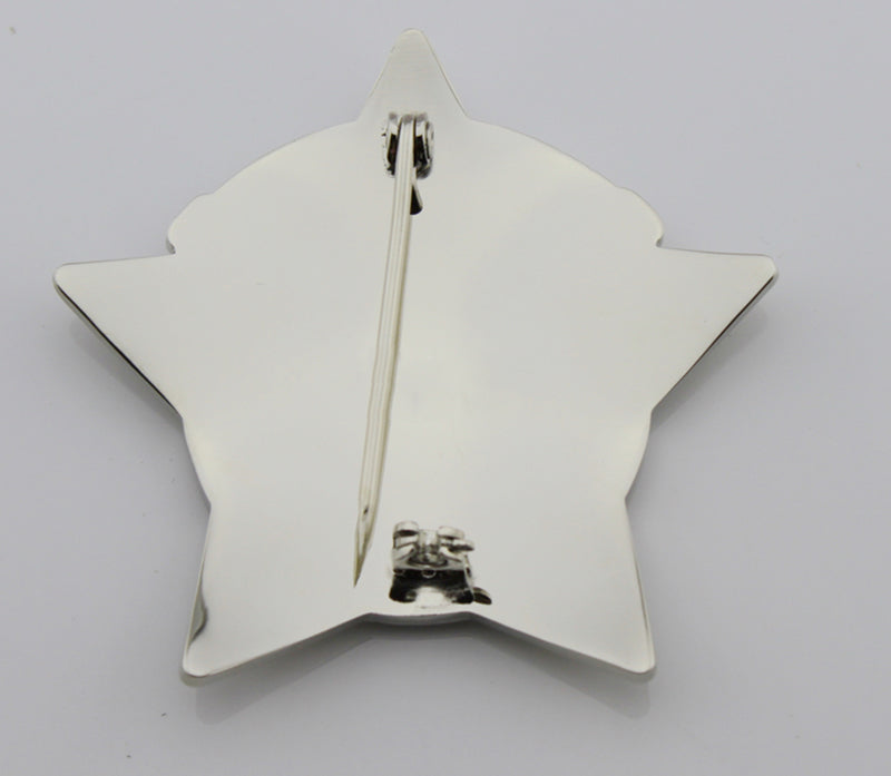 Chicago Police Officer Detective Sergeant Police Badge Solid Copper Replica Movie Props