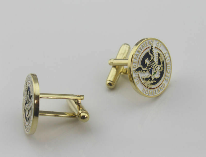 US DHS Department of Homeland Security Cufflinks/ Money Clip/ Tie Clip