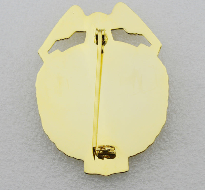 US Department of Defense Special Agent Badge Solid Copper Replica Movie Props With Number 212