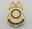 US DSS Special Agent Badge Solid Copper Brooch Pin Replica Movie Props