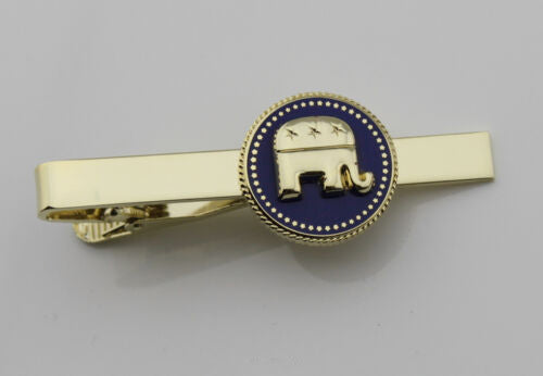 US President Republican Elephant Cufflinks/ Lapel Pin/ Tie Clip