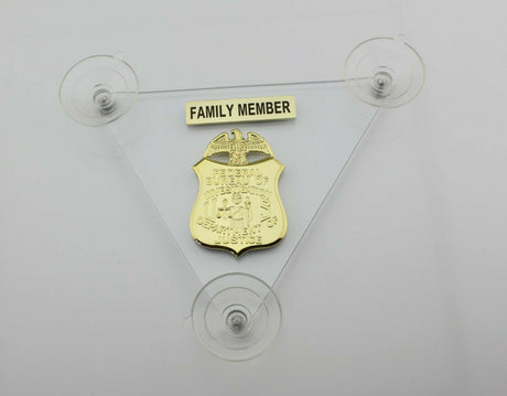 FBI CAR SHIELD FAMILY MEMBER