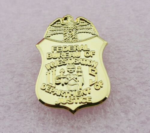 Boutons de manchette insigne du FBI/épinglette/pince à cravate