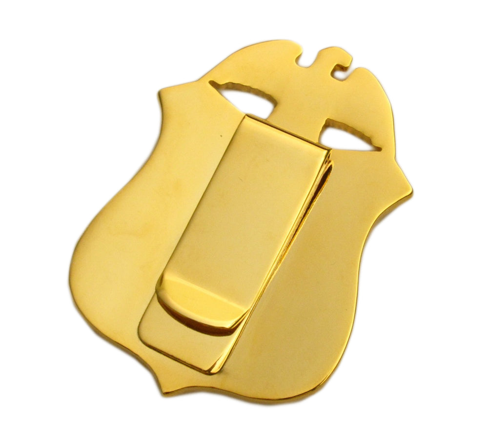 FBI Department of Justice Mini Badge Solid Copper Replica Movie Props 38*55mm