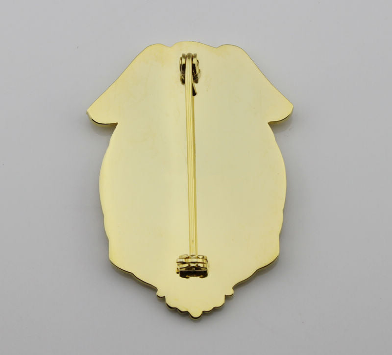 US FDA Investigator Badge Solid Copper Brooch Pin Replica Movie Props