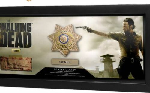 The Walking Dead GRIMES Name Tag Citation Bar Lapel Pin