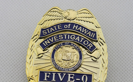 State of Hawaii Five-0 Unit Investigator Badge Replica Cosplay Movie Props