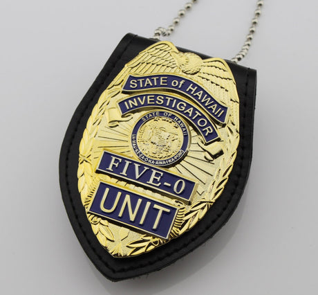 State of Hawaii Five-0 Unit Investigator Badge Replica Cosplay Movie Props