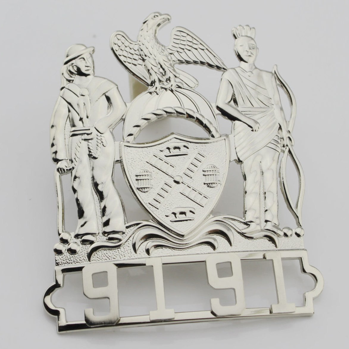 NY New York Police Detective Badge/Cap Badge Replica Movie Props No. 9191