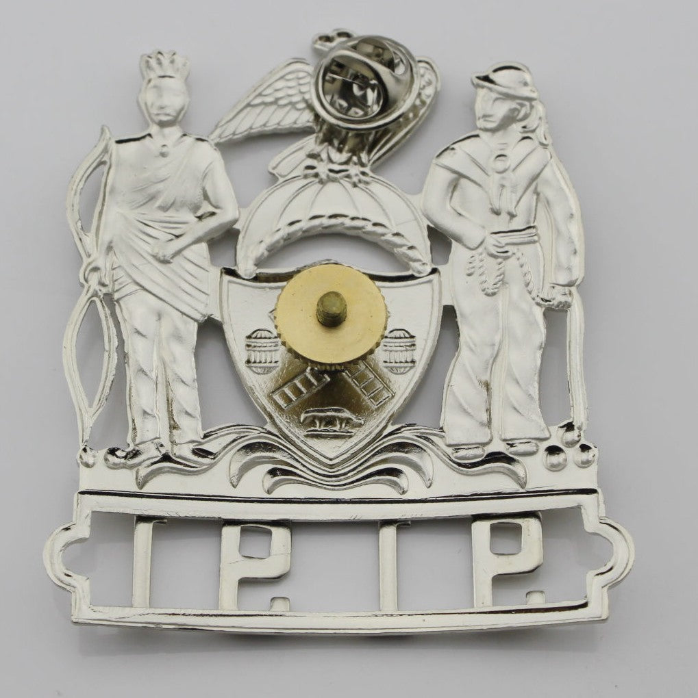 NY New York Police Cap Badge Replica Cosplay Movie Props *Customizable Badge Number*