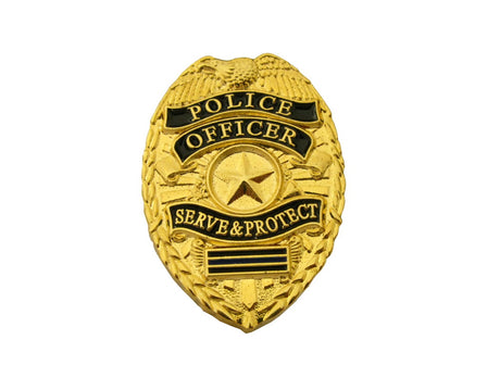 US Police Badge Lapel Pin Cop Brooch 9 Styles