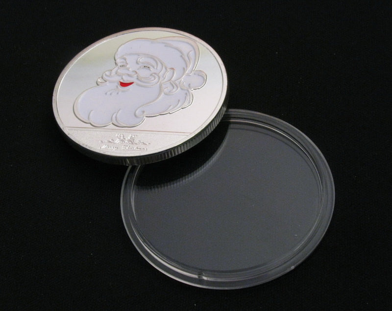 Santa Claus Merry Christmas Xmas Deer New Year Gift Commemorative Coins
