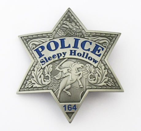 US TV Series Sleepy Hollow Police Badge Solid Copper Replica Movie Props