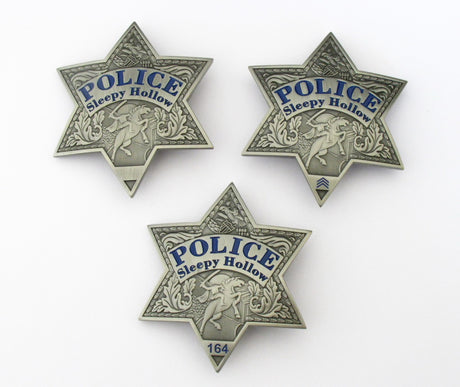 US TV Series Sleepy Hollow Police Badge Solid Copper Replica Movie Props