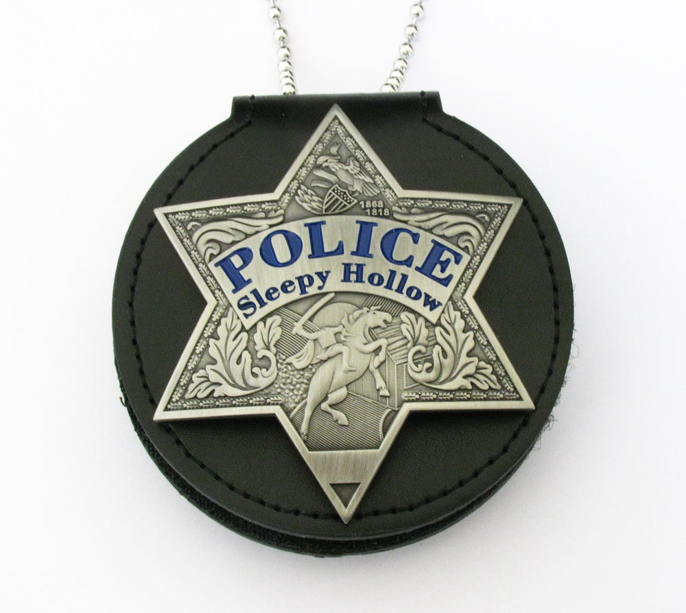 US TV Series Sleepy Hollow Police Badge Solid Copper Replica Movie Props