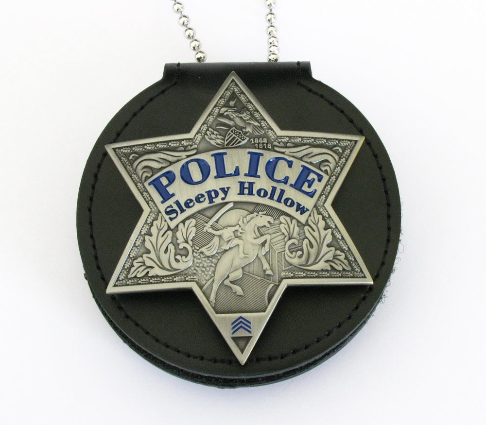 US TV Series Sleepy Hollow Police Badge Solid Copper Replica Movie Props