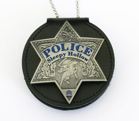 US TV Series Sleepy Hollow Police Badge Solid Copper Replica Movie Props