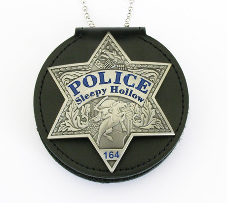US TV Series Sleepy Hollow Police Badge Solid Copper Replica Movie Props