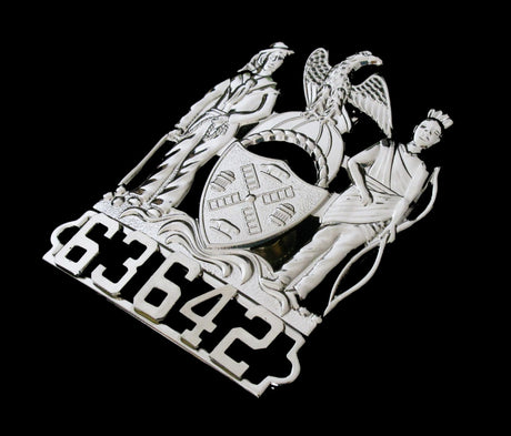 NYPD New York Police Hat Cap Badge Replica Movie Props No. 63642