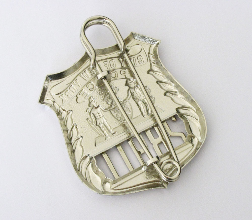 NYPD New York Police Officer Badge Replica Movie Props With No.28911