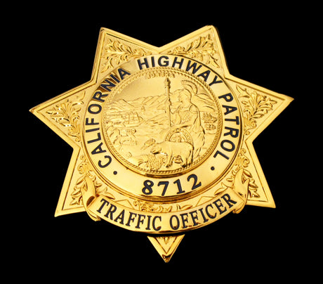 CHP "CHIP's" Tv Show California Highway Patrol Badge Highest Quality Replica Prop Badge