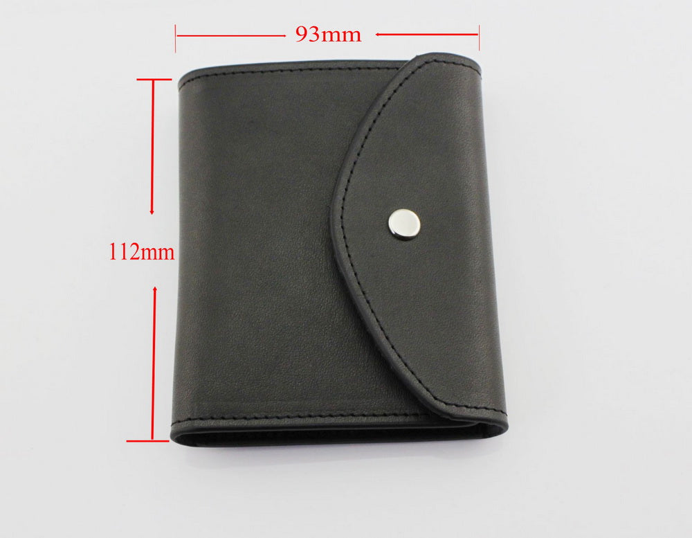 Top-grade Genuine Leather Holder/ Holster/ Wallet For Multi-size Police Badges & ID Card