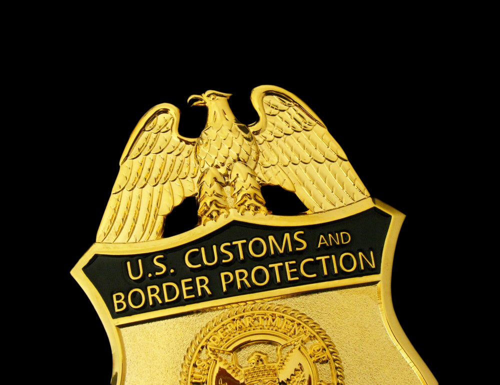 US CBP Import Specialist Customs and Border Protection Badge Replica Movie Props