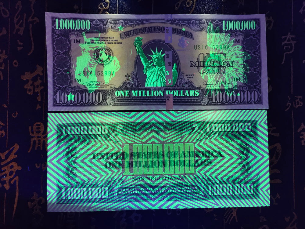 100 Pcs Of One Million Dollars US Statue Of Liberty Novelty Notes Banknotes Paper Money UNC Stack