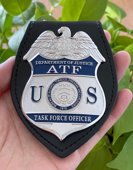 US ATF TFO Task Force Officer Badge Replica Movie Props