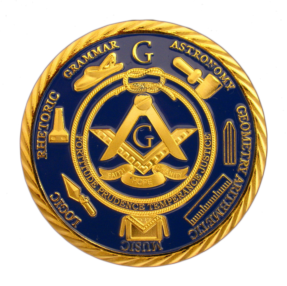 5pcs Masonic Freemasonry Freemason Symbol All-seeing Eyes Pyramid Challenge Coins