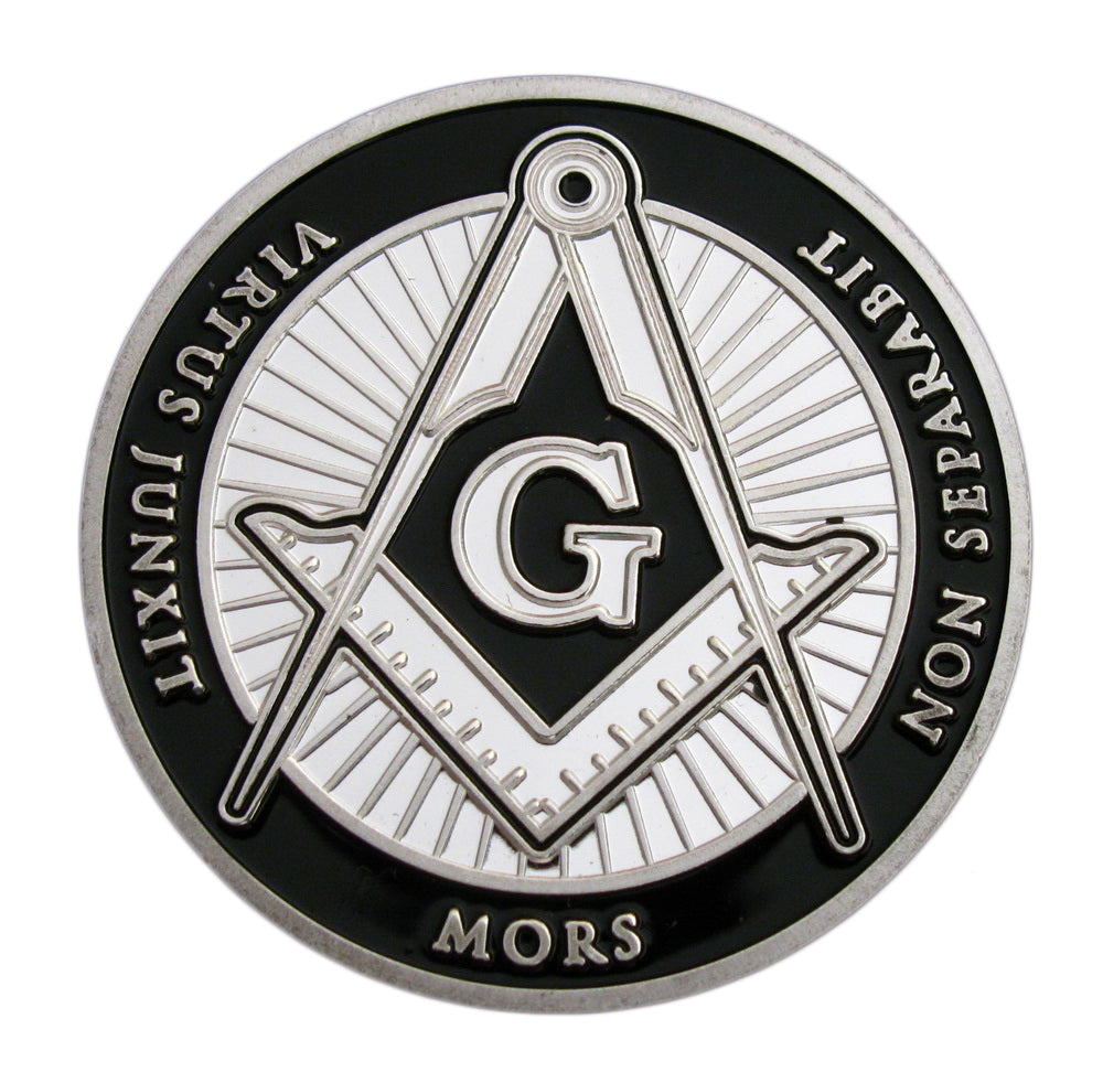Freemasonry Freemason Masonic All-Seeing Eye Challenge Silver Coin