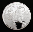 Congo Endangered Wildlife Panther Silver Coin