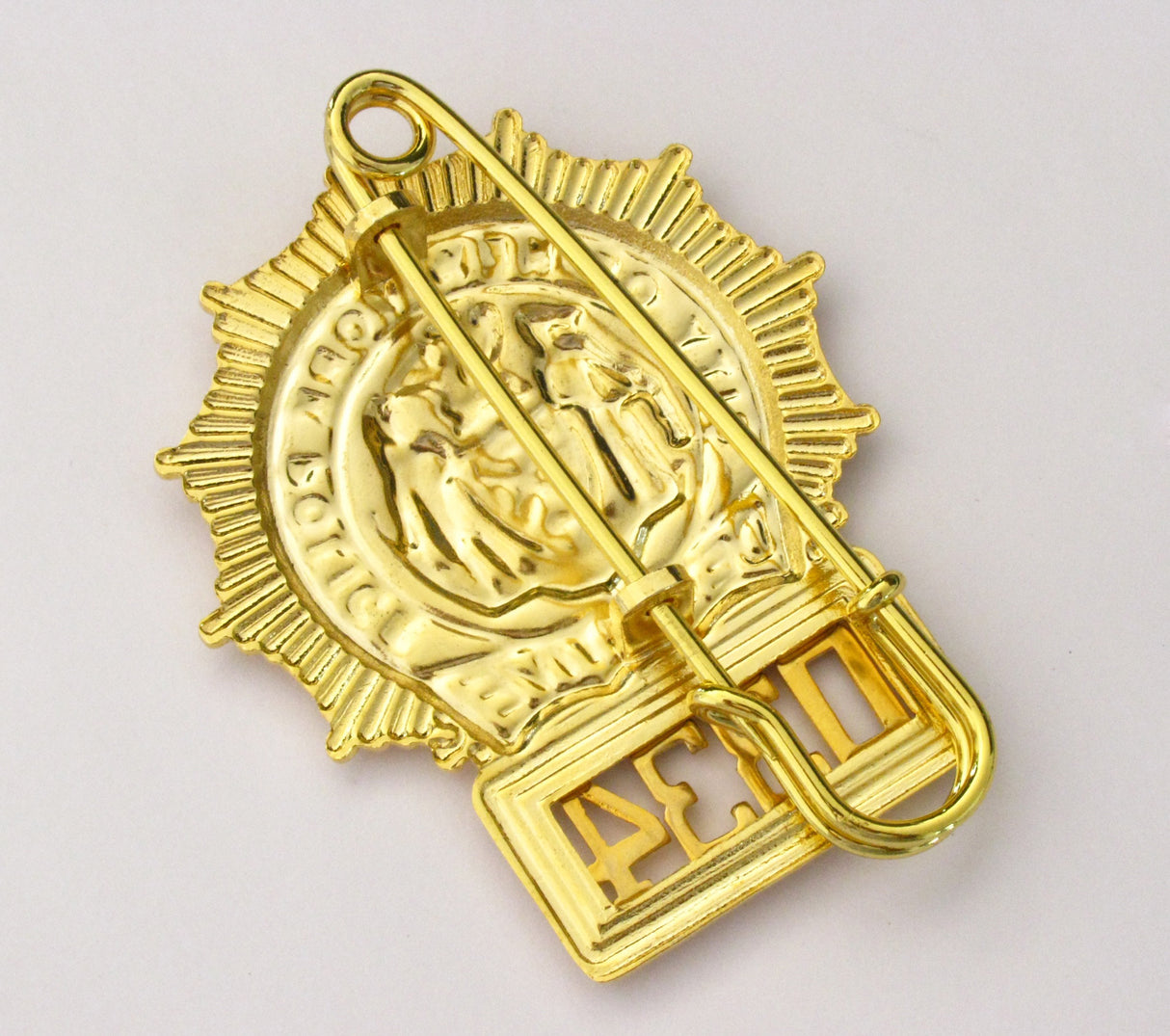 NYPD Badge 0334 Back