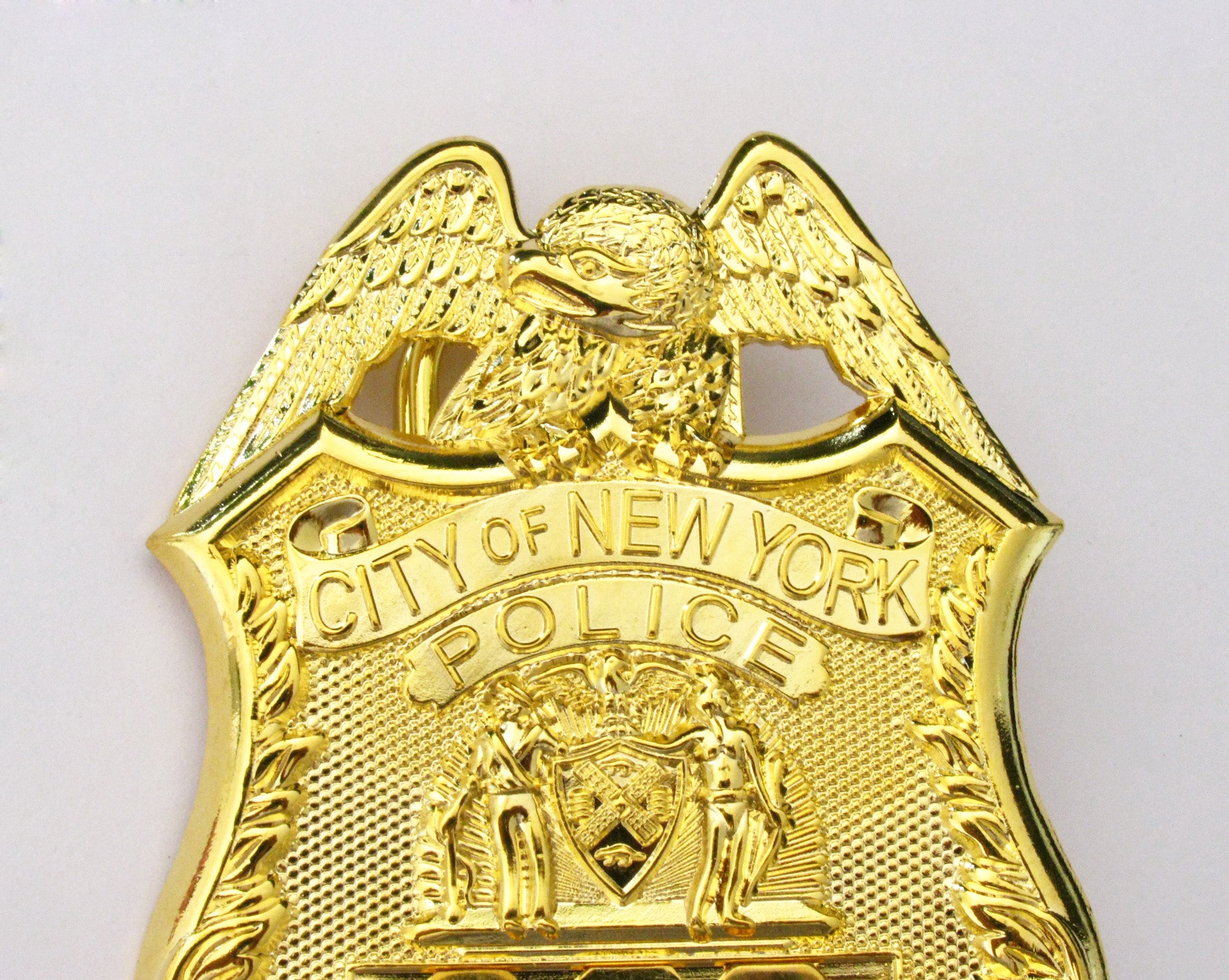NY New York Sergeant Badge 398 Cosplay Movie Props