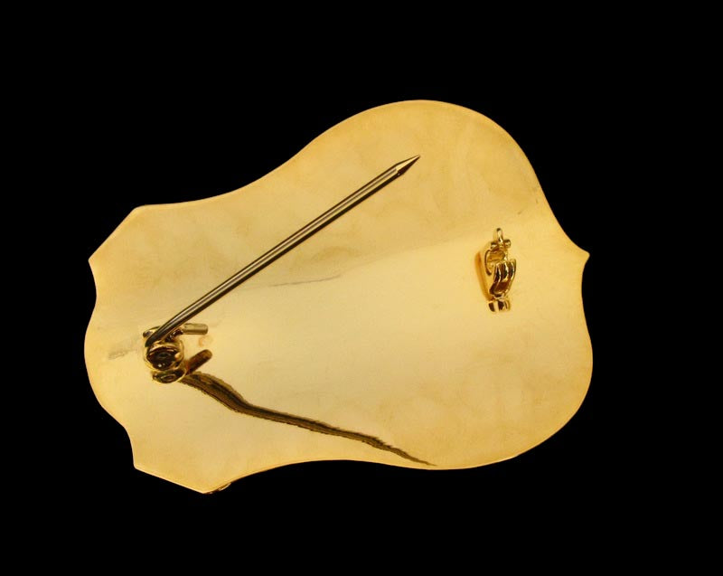 USSS The White House Defense Officer Badge Solid Copper Brooch Pin Replica Movie Props