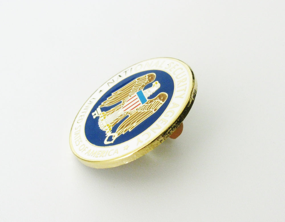 US Federal Police Badge Brooch Pin Mini Version
