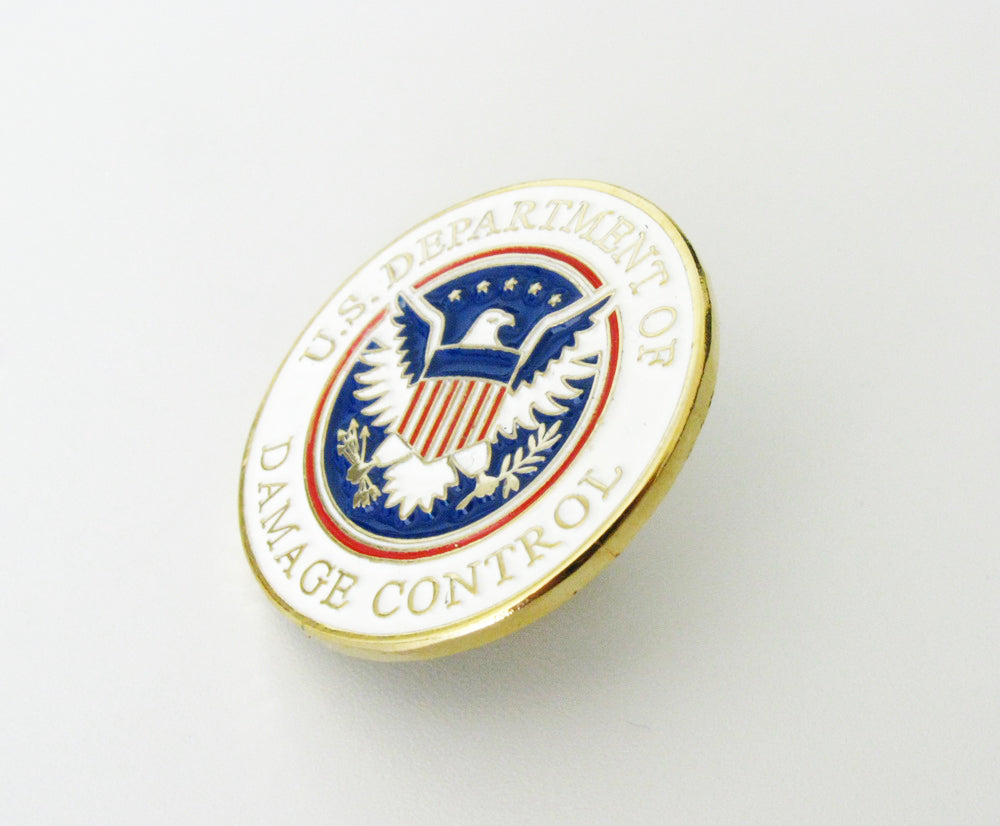 US Federal Police Badge Brooch Pin Mini Version