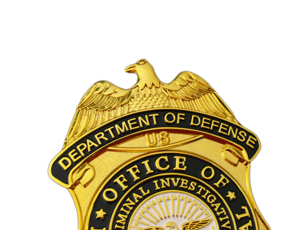 US DCIS Office of Inspector General Special Agent Badge Replica Movie Props