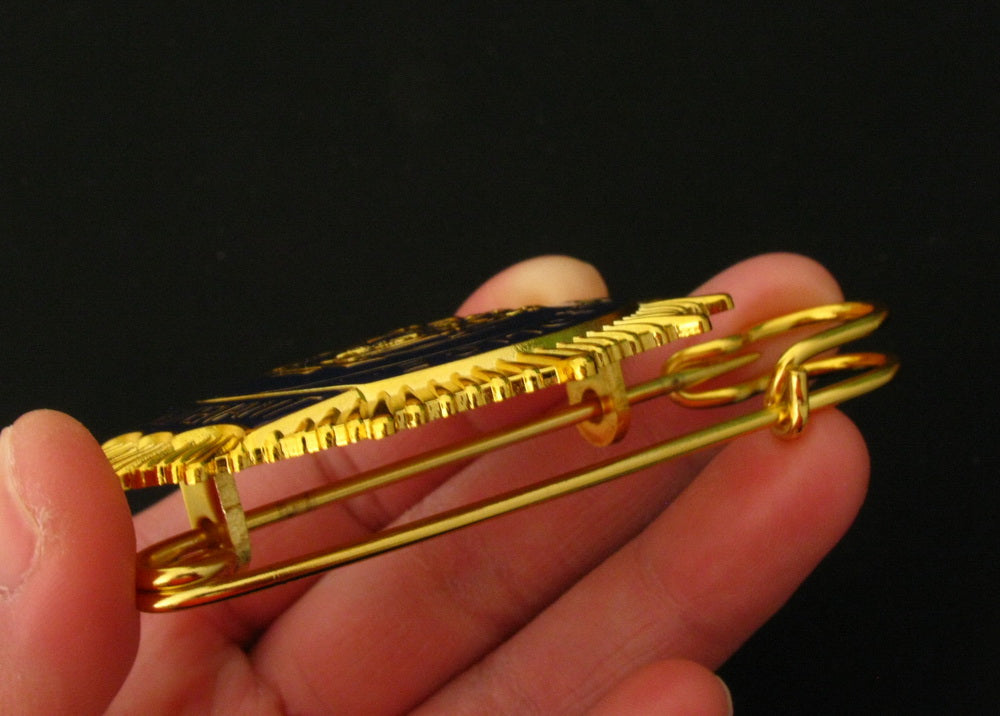 NY New York Police LIEUTENANT Badge Replica Cosplay Movie Props