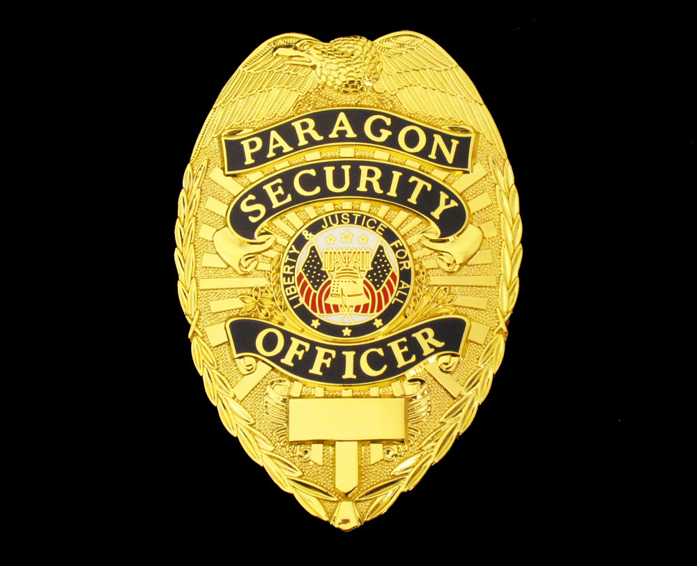 US White House Paragon Security Officer Badge Solid Copper Replica Movie Props