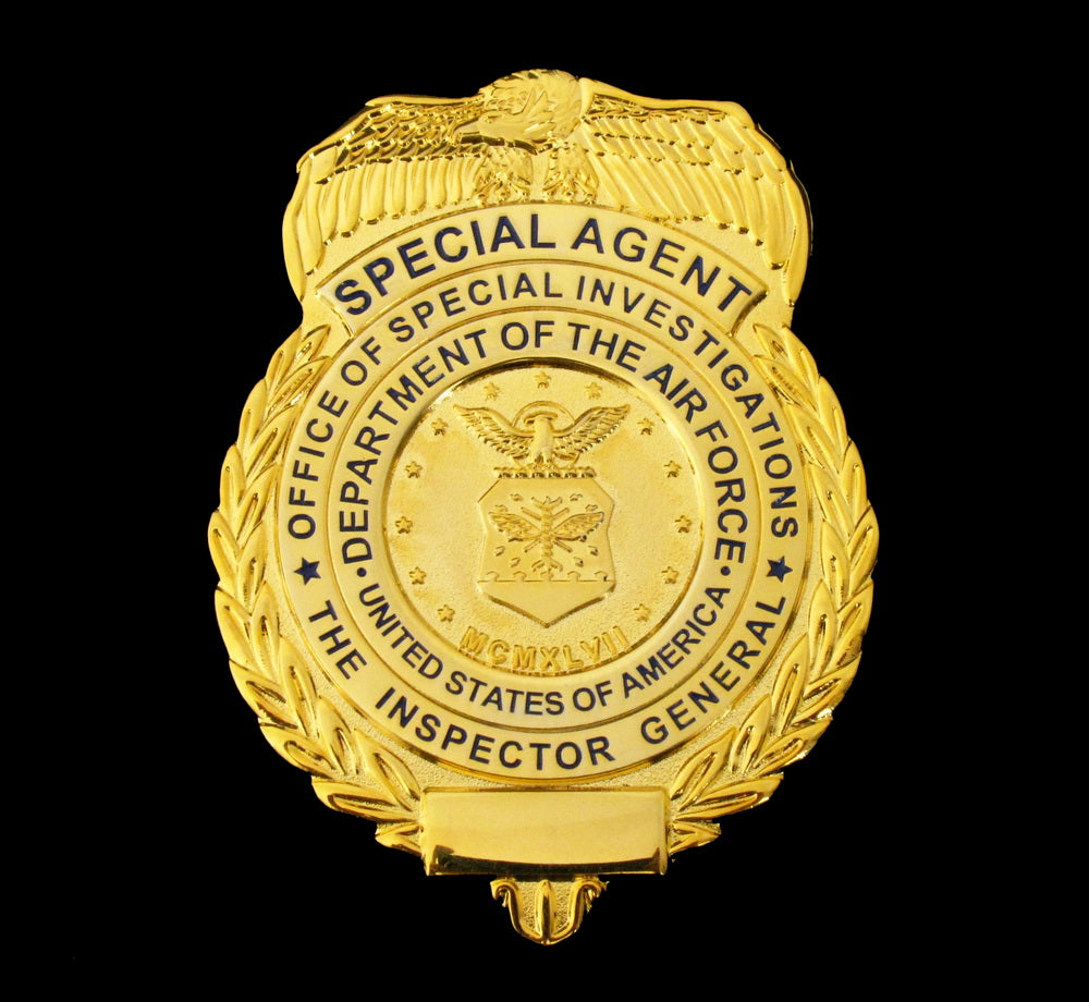 US AFOSI/OSI Air Force Office of Special Investigations Special Agent Badge Replica Movie Props