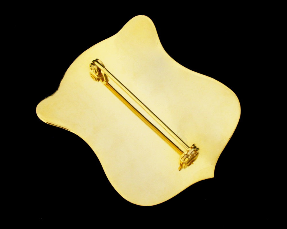 Boston Police Lieutenant Badge Solid Copper Replica Movie Props With Number 618