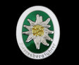 German Mountain Division Edelweiss Badge Cosplay Movie Props Replica
